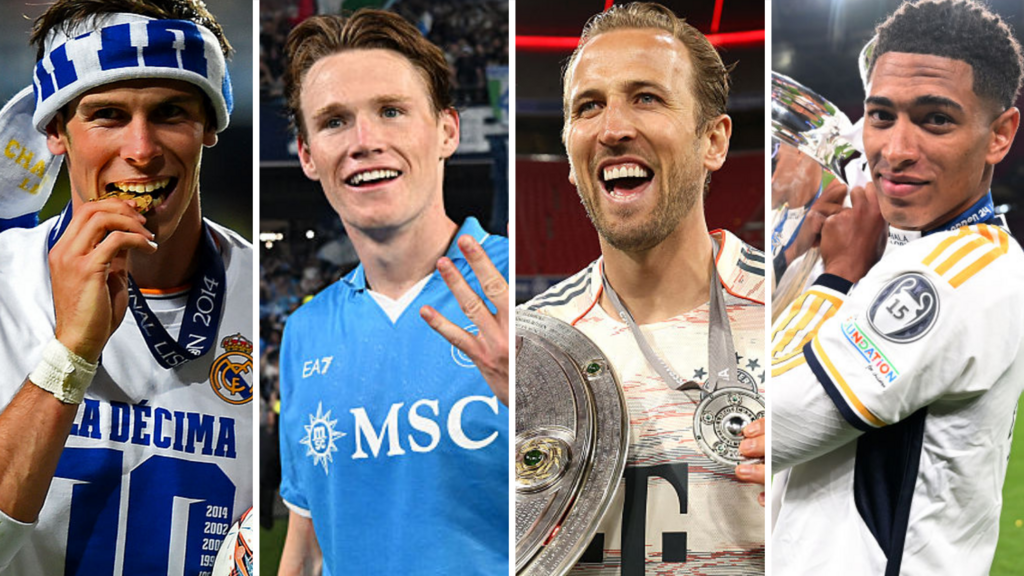 From Beckham to Bale - ranking the best British exports this century