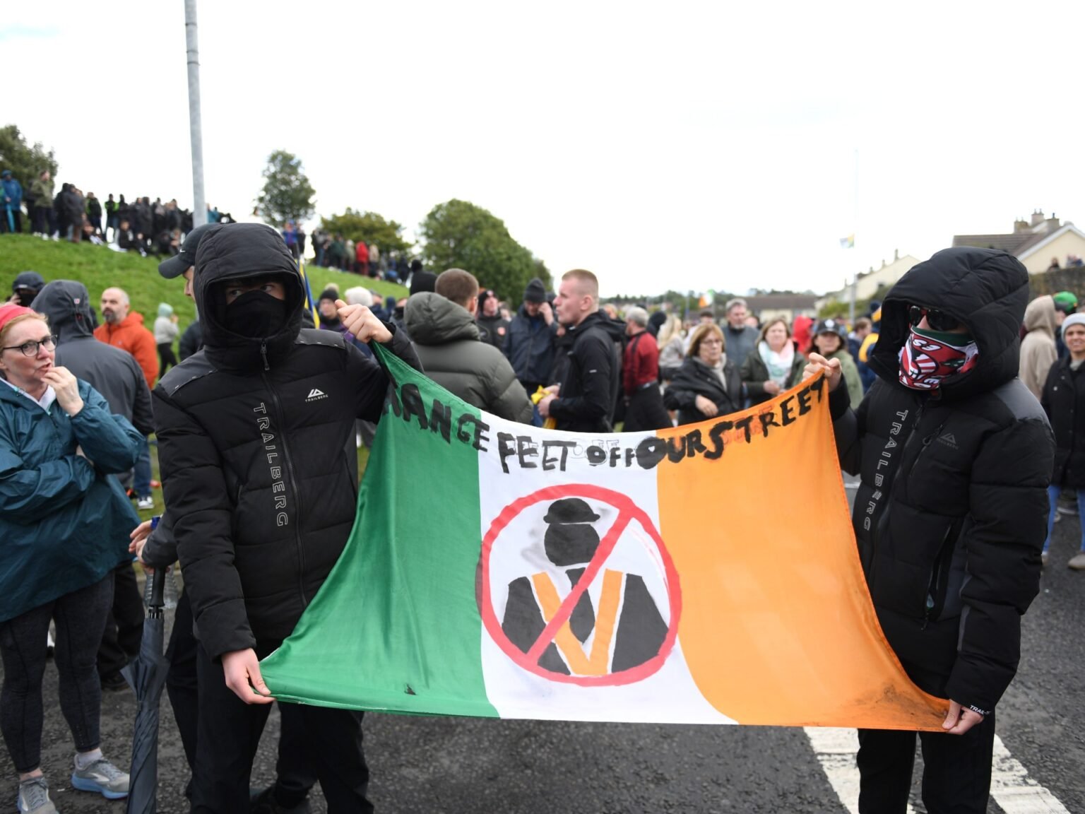 Northern Ireland’s Sinn Fein faces police probe as protest tensions fester