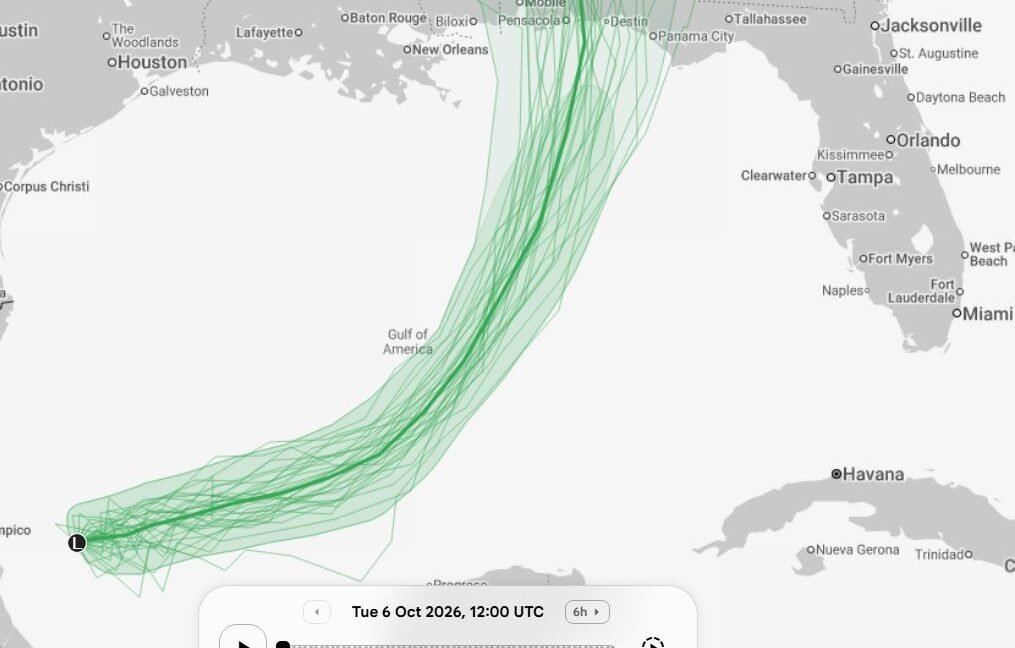 It looks like the Atlantic storm season may finally produce a hurricane