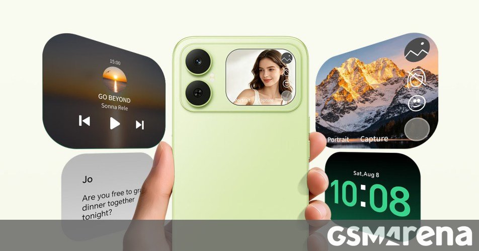 Honor Play20C is also official with a rear touchscreen