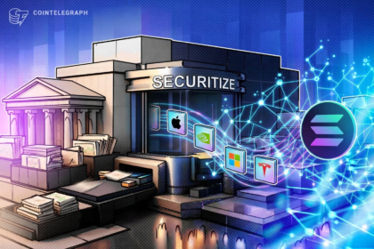 Securitize stock jumps over 10% after launching tokenized US equities on Solana
