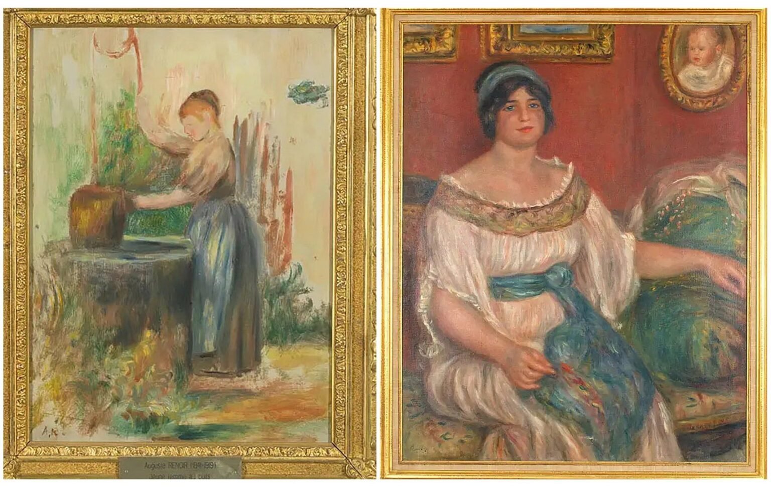 Two Renoir paintings recovered after France museum heist, mayor says