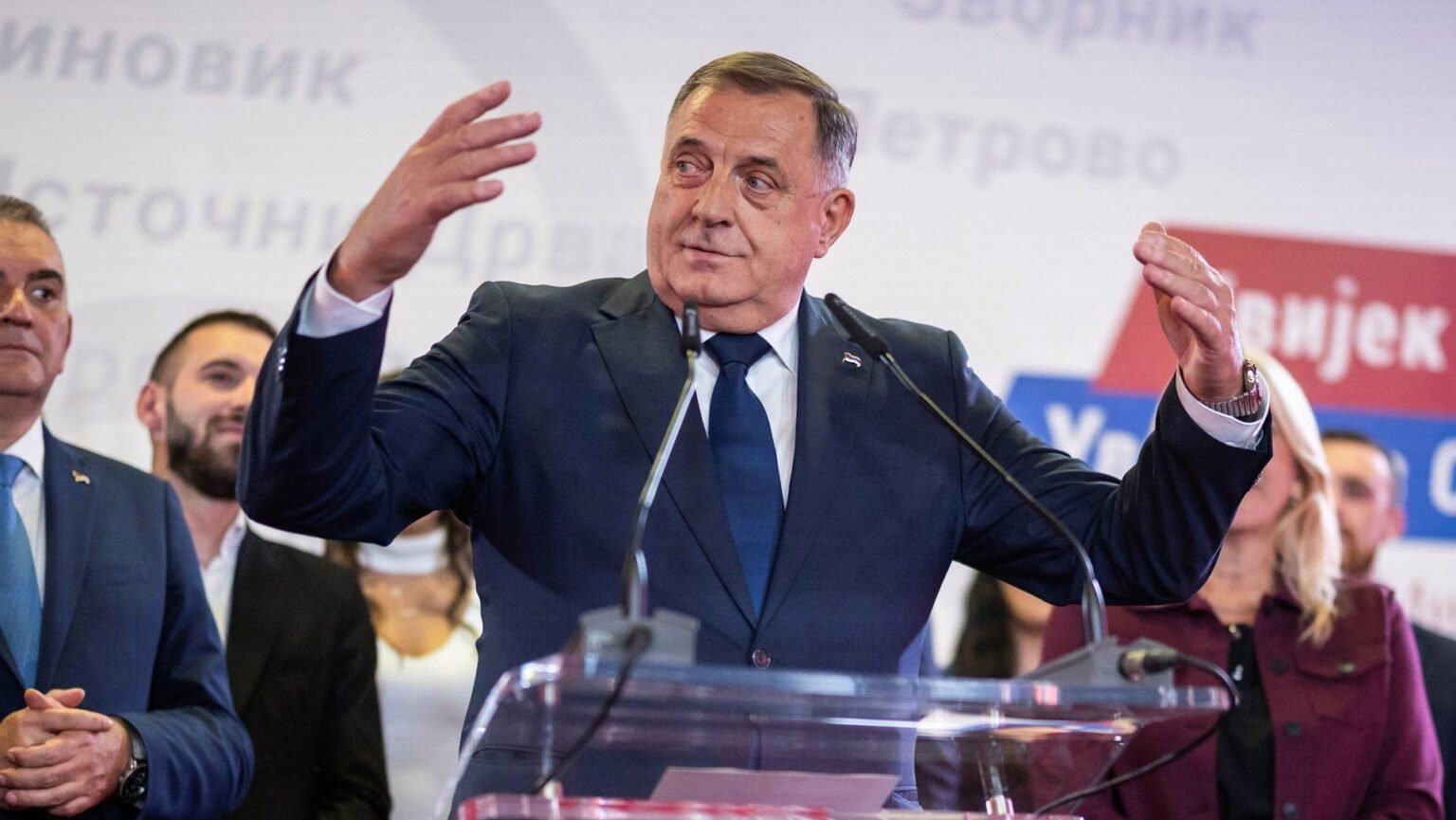 Bosnian Serb nationalist claims party victory in Bosnia elections