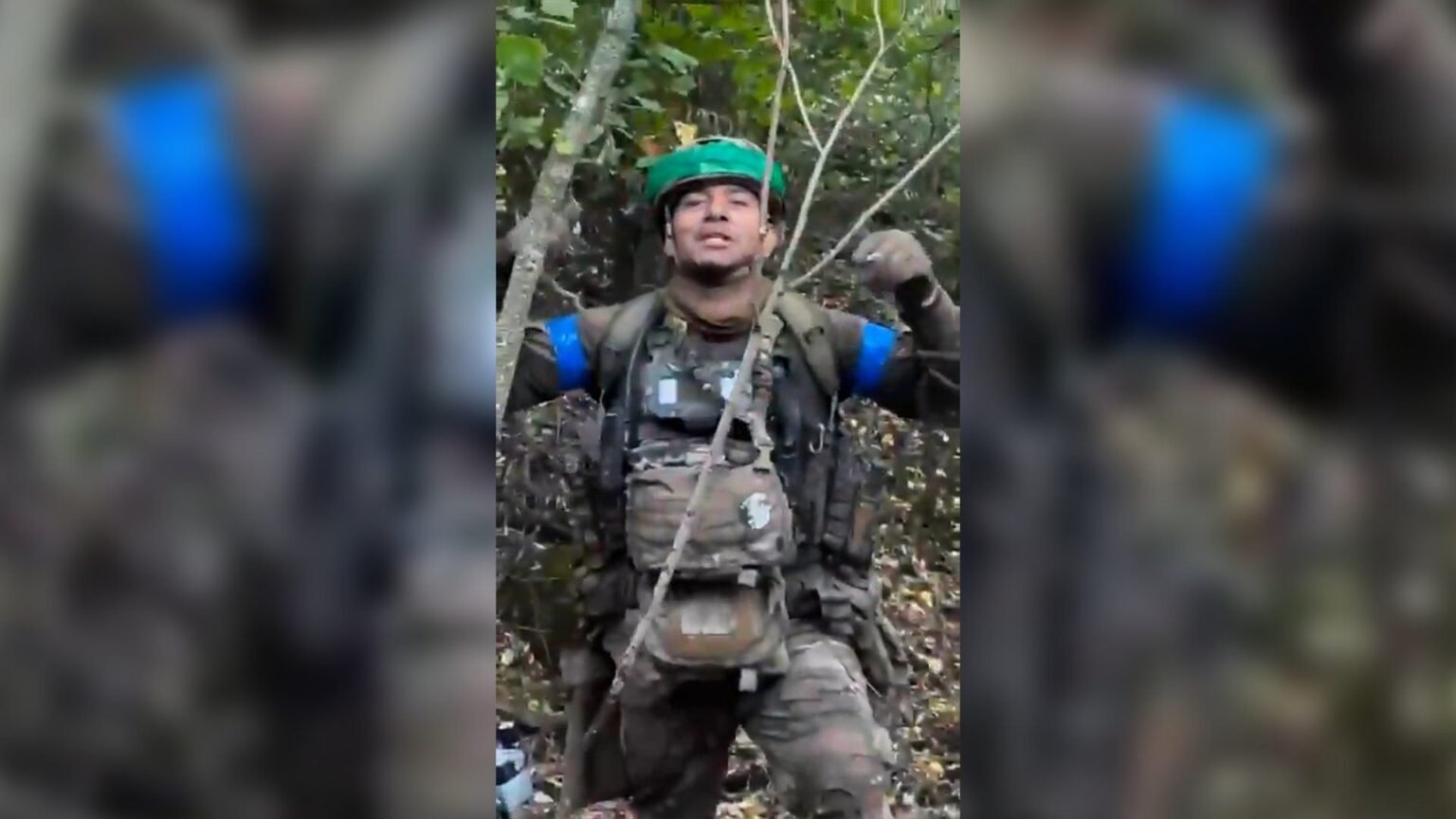 Mexican and Colombian cartel mercenaries filmed fighting in Ukraine