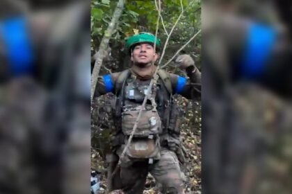 Mexican and Colombian cartel mercenaries filmed fighting in Ukraine
