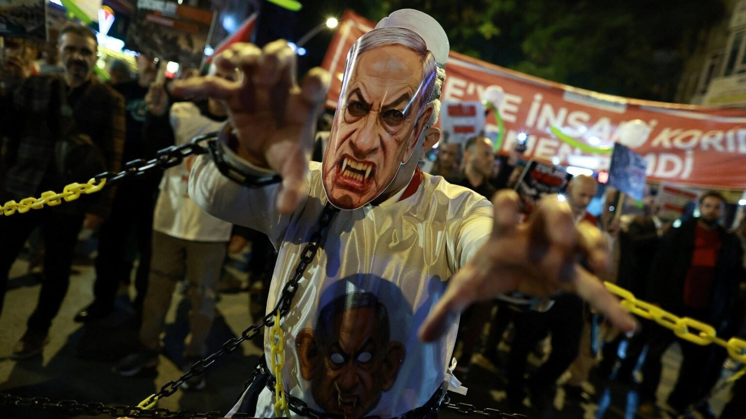 Global protests mark October 7 attack with calls for Gaza ceasefire
