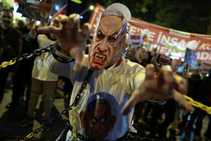 Global protests mark October 7 attack with calls for Gaza ceasefire