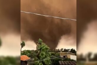 Powerful tornado rips through western Sicily