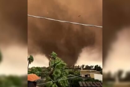 Powerful tornado rips through western Sicily
