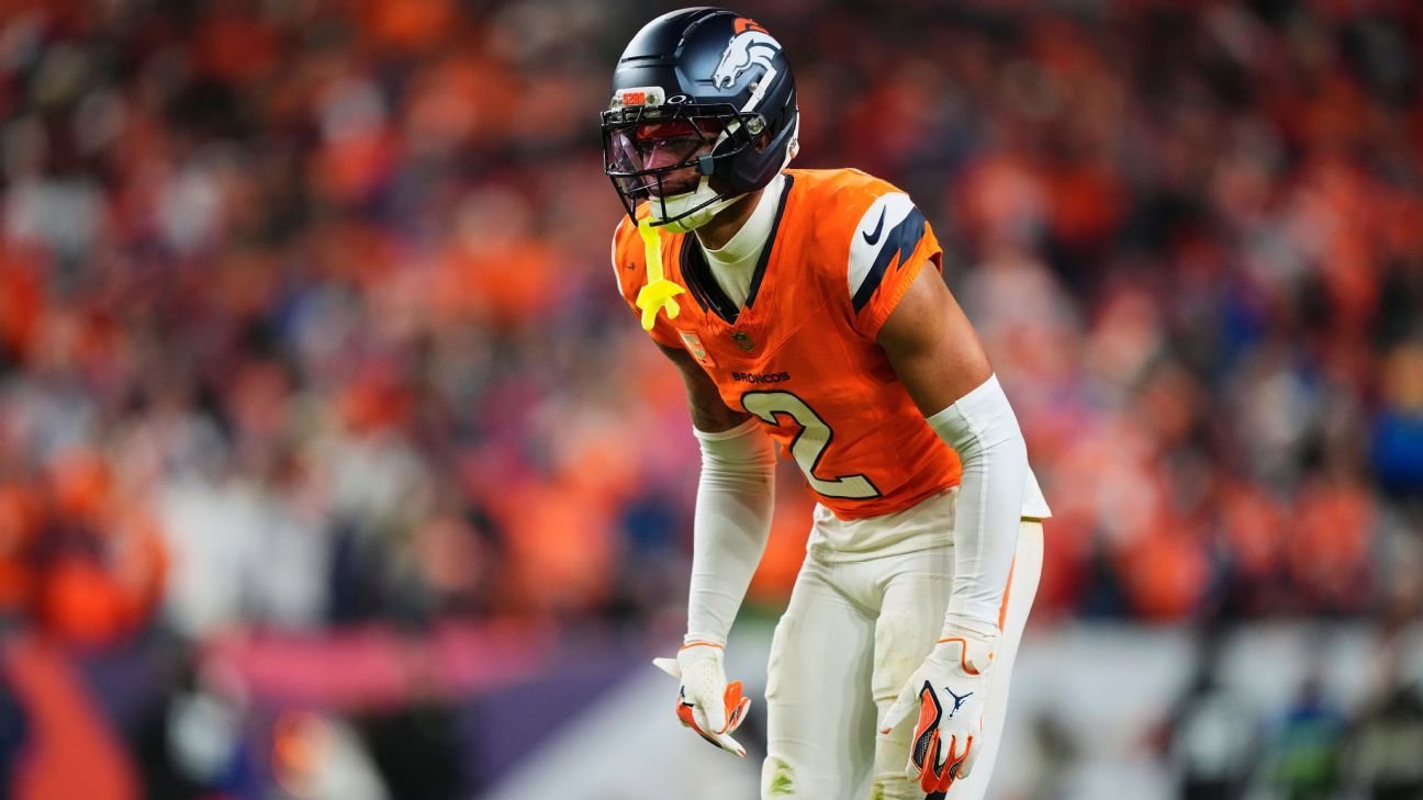 Broncos CB Surtain's ankle injury considered short-term, sources say