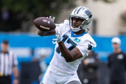 Panthers place Legette on IR, ruling WR out for next 4 games