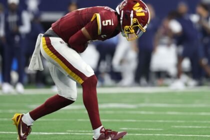 Commanders' Daniels again ruled out; Mariota to start vs. Colts