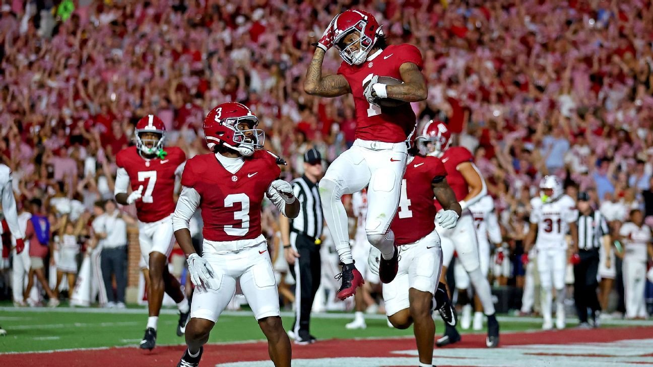 Alabama thinks it has found and fixed Ryan Coleman-Williams' drop issues