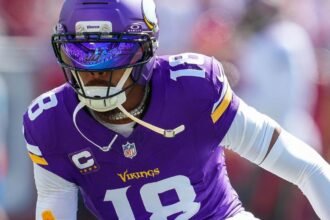 Vikings' Jefferson to sit vs. Dolphins, hoping to return in Week 5