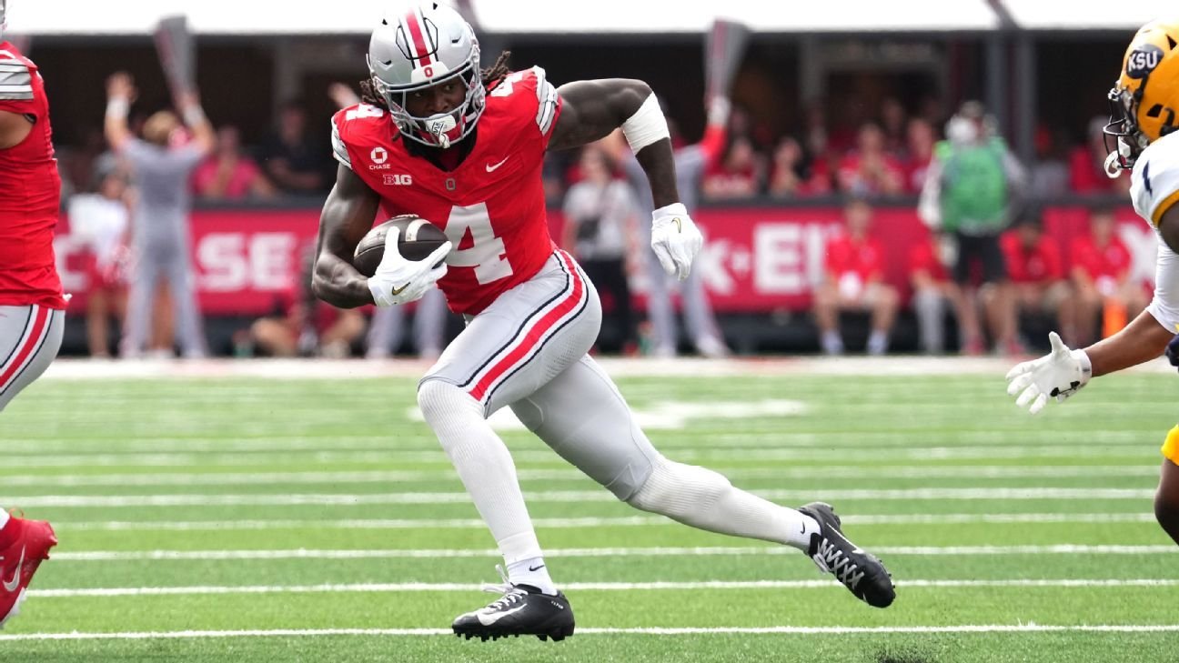 Reid ranks the top 50 prospects in the 2027 NFL draft class: Jeremiah Smith at No. 1?