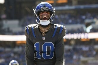 WR-thin Colts lose vet Allen to groin injury ahead of London game