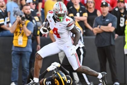 Sayin-Smith connection leads No. 5 Ohio State past No. 14 Iowa
