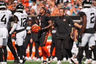 Bengals' top WRs Chase, Higgins suffer injuries in loss to Jags