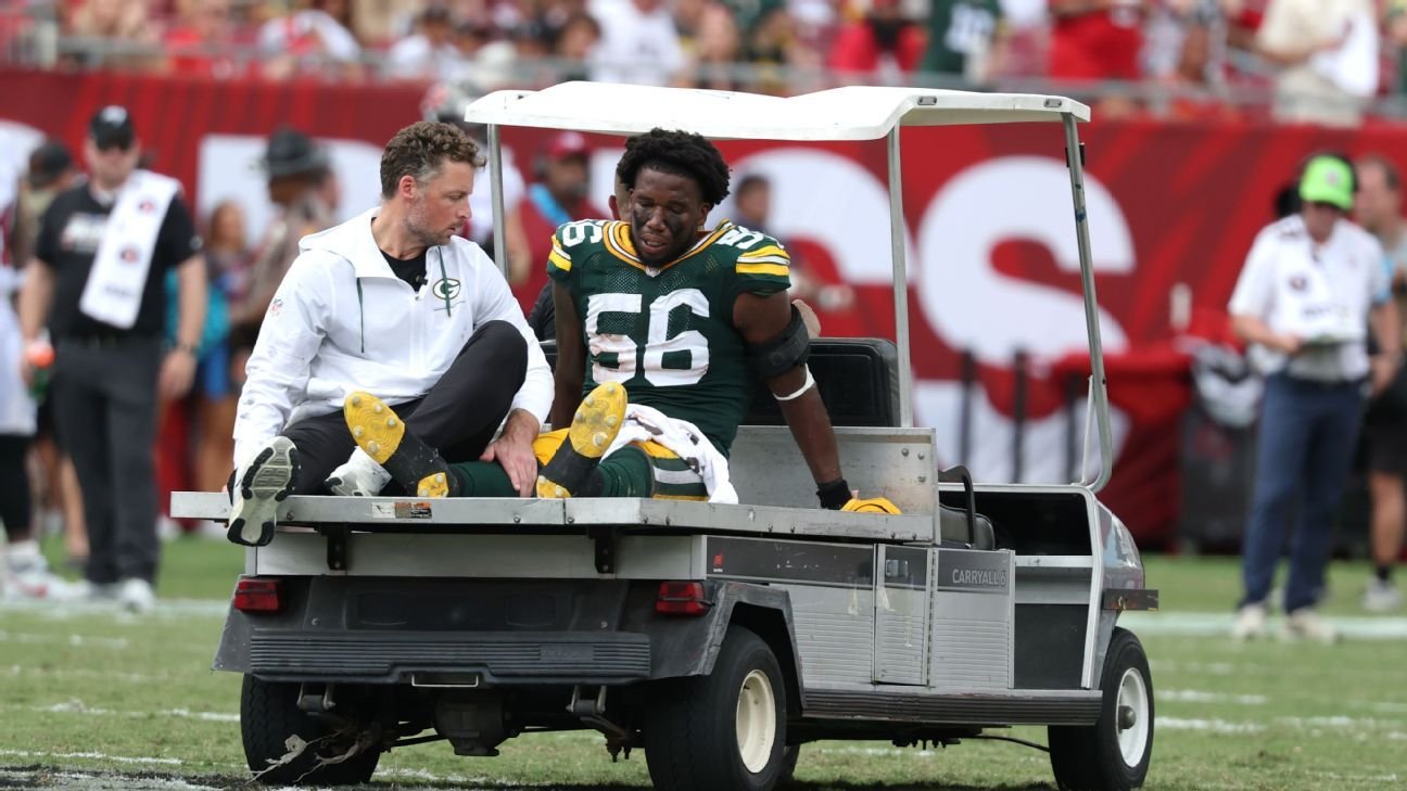 Sources: Packers LB Cooper has season-ending torn Achilles