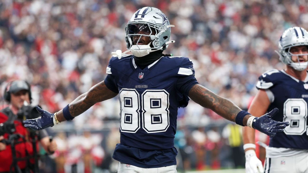 Week 4 winners and losers: CeeDee Lamb dominates Texans; D'Andre Swift struggles