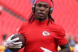 Chiefs WR Rice injures right hamstring, doubtful to return