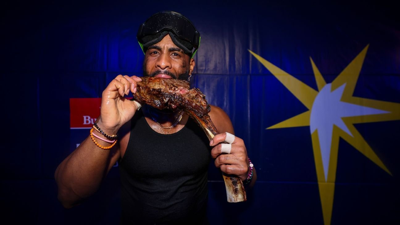 Rays' 'Clubhouse Tomahawk' and Dodgers' 'Colossal Burger' headline new MLB postseason foods