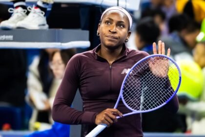 Gauff falls to Mertens, says abusive comments were 'draining'