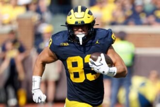 Michigan TE apologizes for 'inappropriate' criticism of OC Beck