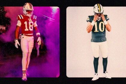 Packers' Rivalries look, Patriots' red 'Pat Patriot' headline NFL Week 5 uniforms