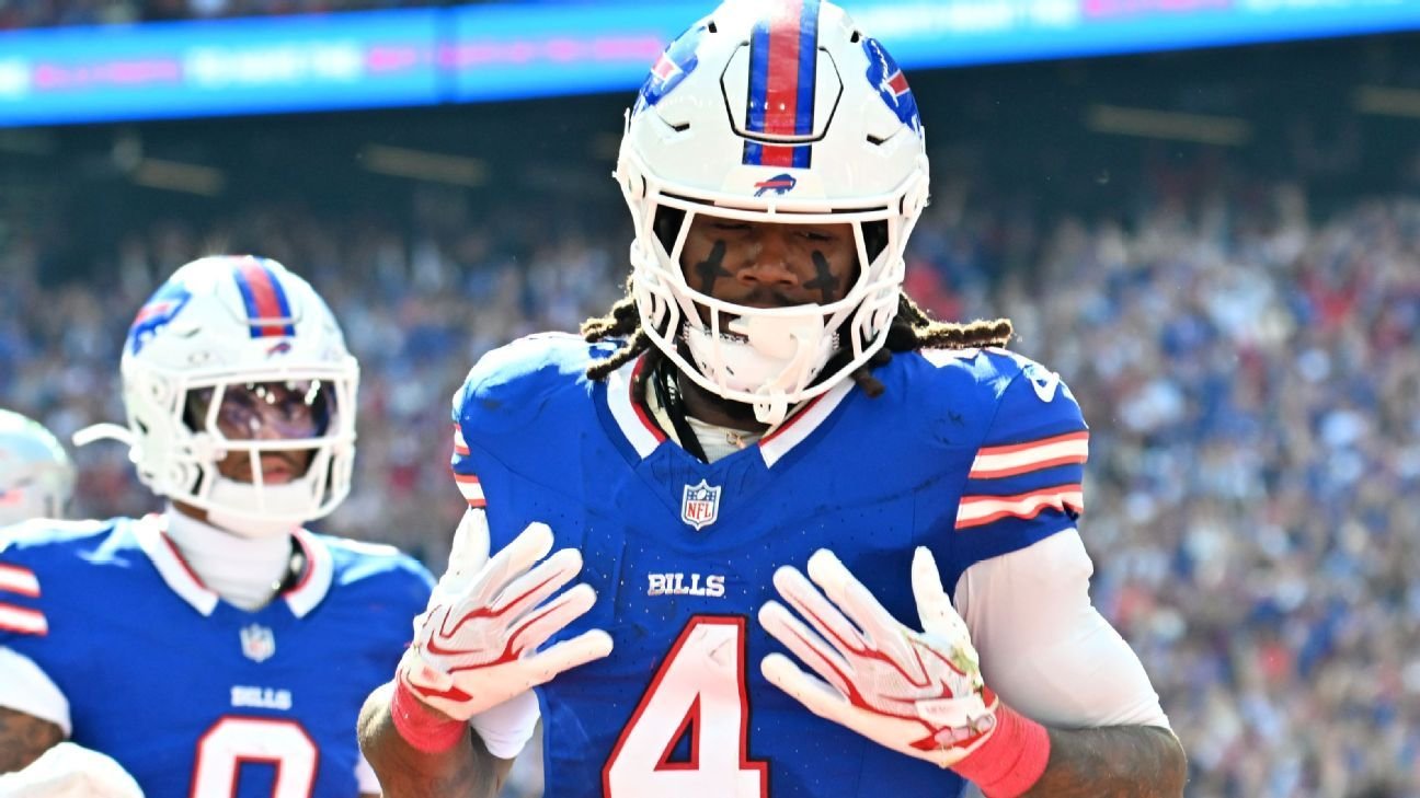 Matchup rankings for Week 5: Upgrade D'Andre Swift, fade James Cook III