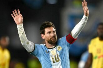 Messi marks final Argentina game with goal in tearful 'last tango'