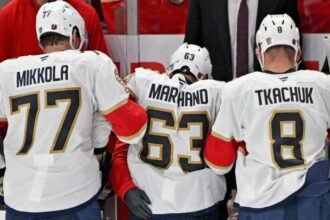 Panthers expecting Marchand (leg) to miss six weeks