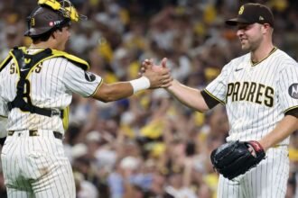 'Beast' King steps up in relief to help Padres stay alive in NLDS