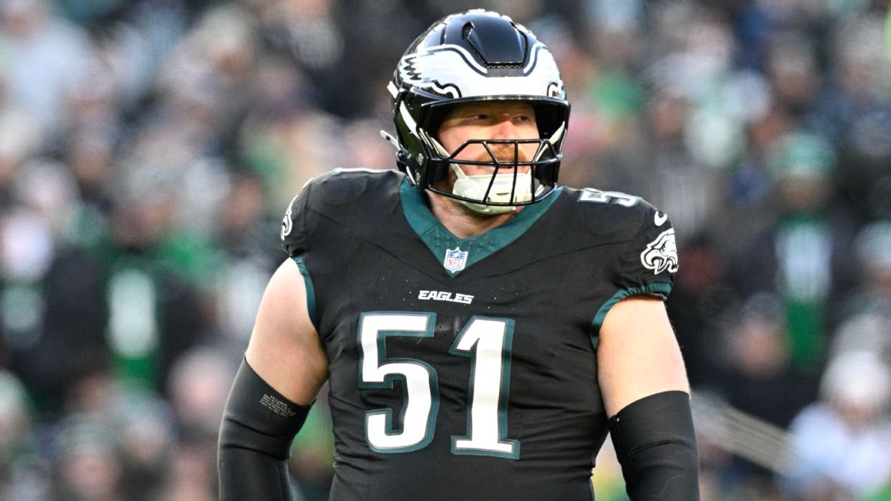 Sources: Ravens held Jurgens physical at Eagles facility ahead of trade
