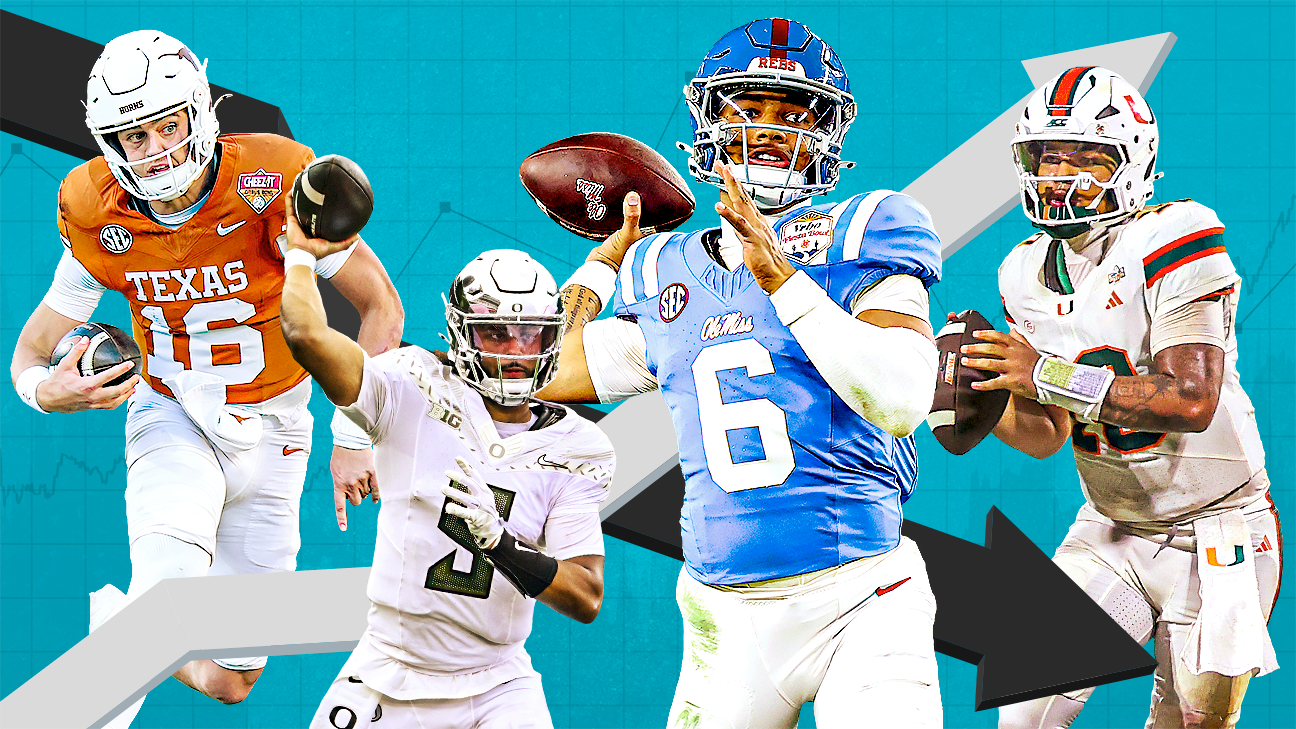 Reid's debut NFL draft QB Hot Board: Ranking the top 15 passers, plus their strengths and weaknesses