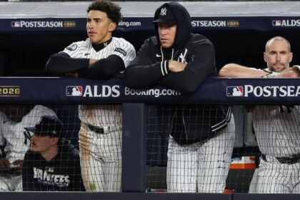 Judge 'just hating every single moment of' watching Yankees' elimination