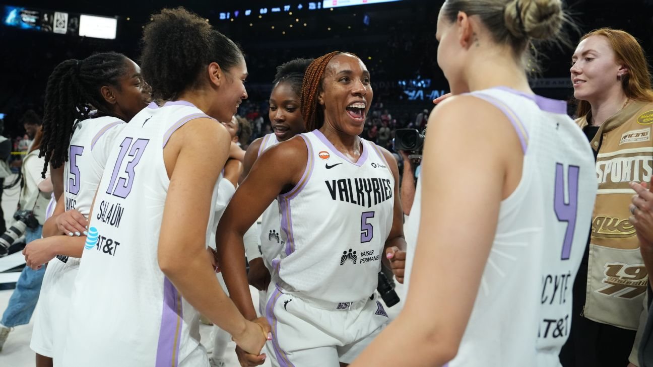 Valkyries make 'history,' oust Aces to reach Finals in 2nd year as franchise