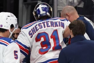Rangers G Shesterkin out for season with right knee injury