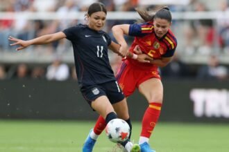 USWNT player ratings: Wilson's 8/10 a bright spot in Americans' frantic loss to Spain