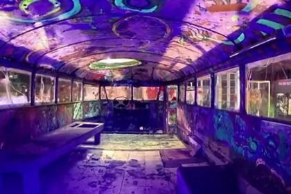 Ken Kesey's original "Merry Pranksters" bus makes its latest trek