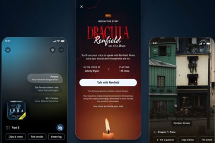 Audible thinks you want to have an AI-generated conversation with Dracula's beleaguered servant
