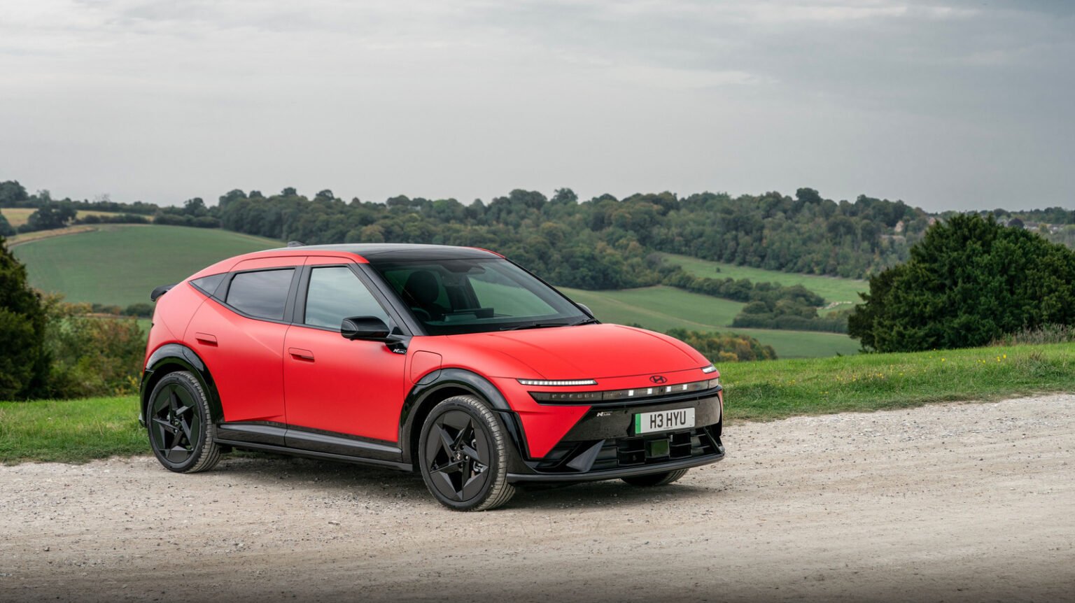 Hyundai's all-electric hot hatch goes on sale in the UK, starting at around $25,000