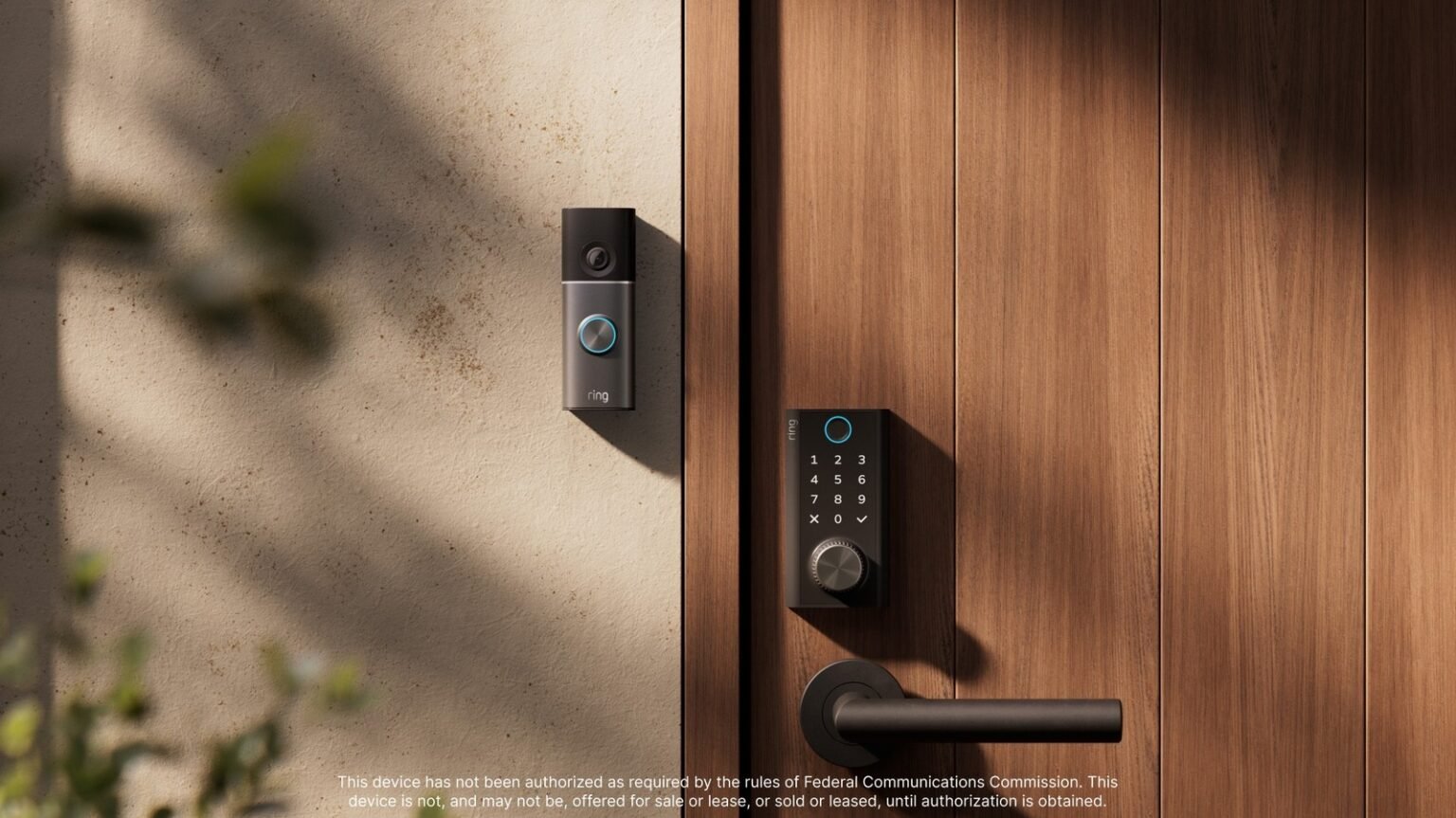 Ring's smart lock has a hand crank so it works even if the power's out