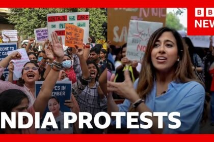Why are women protesting in the streets of Delhi? | BBC News