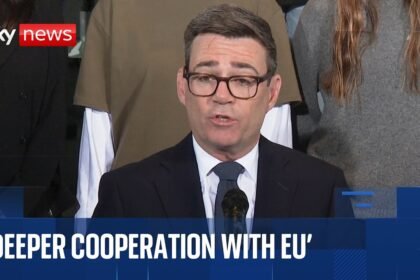 Burnham says he wants to 'bring UK closer to Europe'
