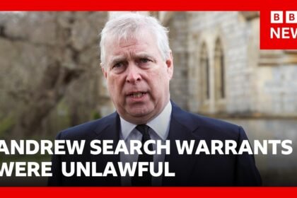 Police accept Andrew search warrants were unlawful | BBC News