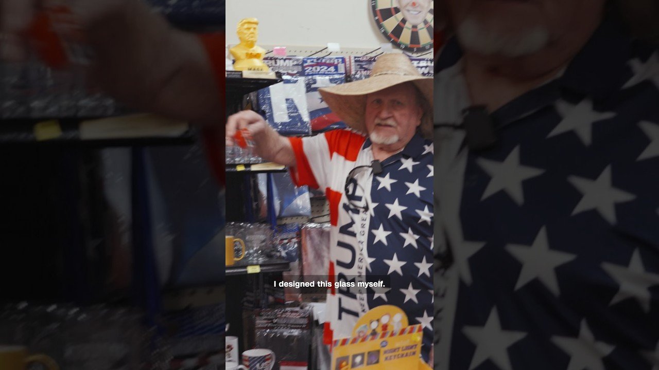 Sales are down at Trump merch store