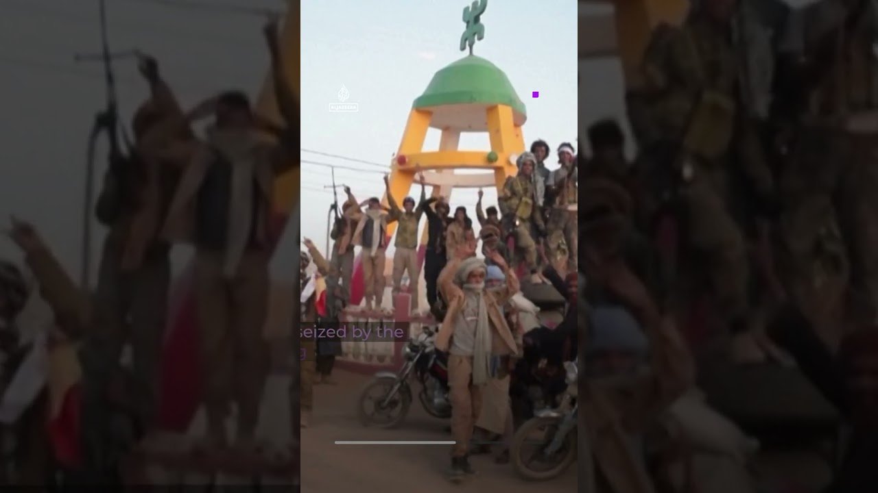 Video said to show Mali army in Kidal after retaking city | AJ #shorts