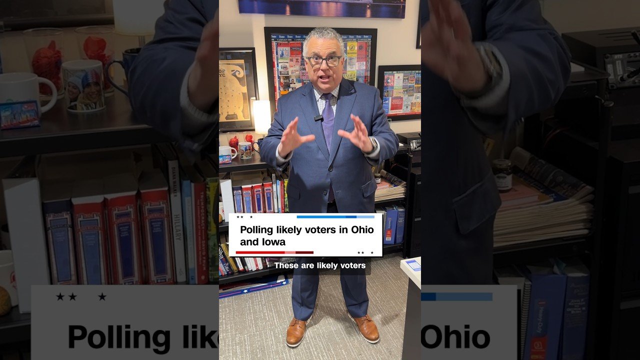 Polling likely voters in Ohio and Iowa