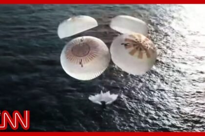 NASA/SpaceX crew splashed down in Pacific Ocean